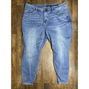 Judy Blue High Waist Tummy Control Skinny Jeans Size 24W